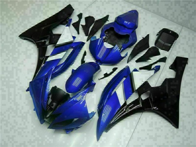 Preisgünstige Yamaha R6 06-07 Verkleidung & Plastik - Blau Schwarz Preisgünstige Yamaha R6 06-07 Verkleidung & Plastik - Blau Schwarz