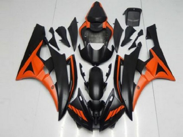 Preisgünstige Yamaha R6 06-07 Verkleidung - Orange Schwarz Preisgünstige Yamaha R6 06-07 Verkleidung - Orange Schwarz