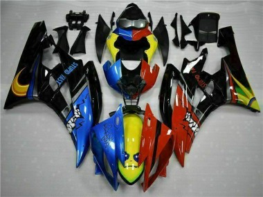Preisgünstige Yamaha R6 06-07 Verkleidungen - Gelb Blau Rot