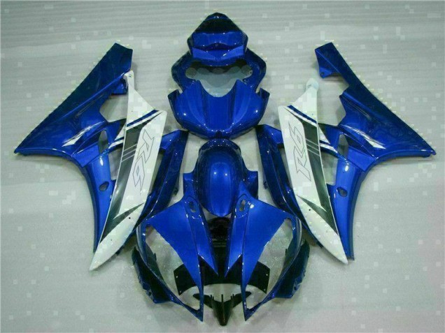 Preisgünstige Yamaha R6 06-07 Verkleidungen - Blau Weiß Preisgünstige Yamaha R6 06-07 Verkleidungen - Blau Weiß