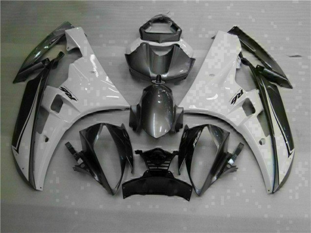 Preisgünstige Yamaha R6 06-07 Verkleidungen - Weiß Silber Preisgünstige Yamaha R6 06-07 Verkleidungen - Weiß Silber