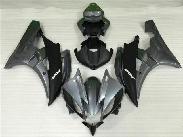 Preisgünstige Yamaha R6 06-07 Vollverkleidung - Grau Schwarz Preisgünstige Yamaha R6 06-07 Vollverkleidung - Grau Schwarz