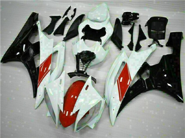 Preisgünstige Yamaha R6 06-07 Verkleidung - Weiß Preisgünstige Yamaha R6 06-07 Verkleidung - Weiß
