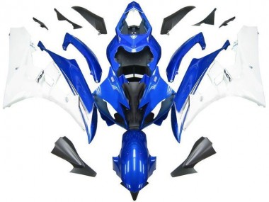 Preisgünstige Yamaha R6 06-07 Vollverkleidung - Blau Weiß
