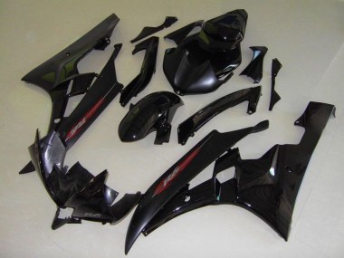 Preisgünstige Yamaha R6 06-07 Verkleidungen - OEM Stil Schwarz