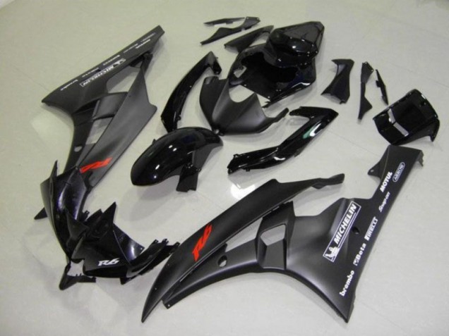 Preisgünstige Yamaha R6 06-07 Verkleidung & Plastik - Schwarz Preisgünstige Yamaha R6 06-07 Verkleidung & Plastik - Schwarz