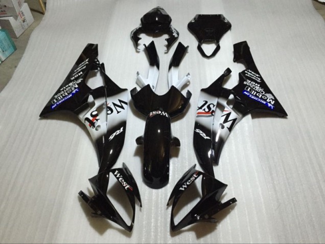 Preisgünstige Yamaha R6 06-07 Verkleidungen - Glänzend Schwarz Preisgünstige Yamaha R6 06-07 Verkleidungen - Glänzend Schwarz