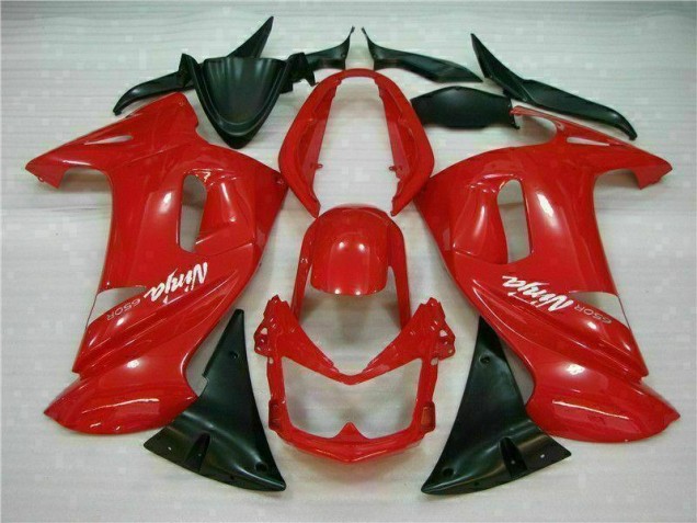 Preisgünstige Kawasaki EX650 06-08 Verkleidungen - Glänzend Rot Preisgünstige Kawasaki EX650 06-08 Verkleidungen - Glänzend Rot