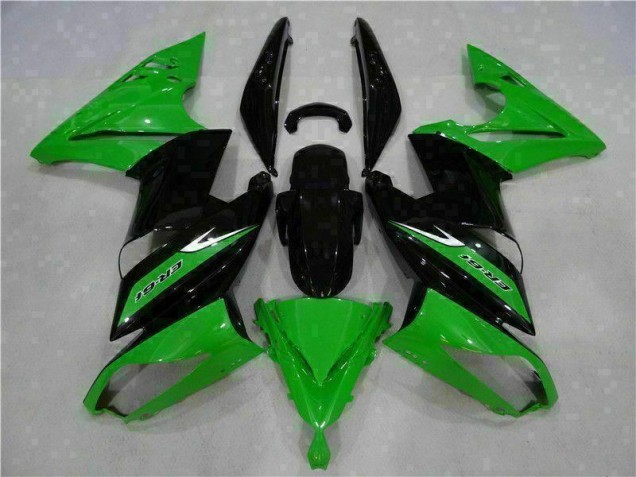 Preisgünstige Kawasaki EX650 06-08 Verkleidung - Grün Schwarz Preisgünstige Kawasaki EX650 06-08 Verkleidung - Grün Schwarz