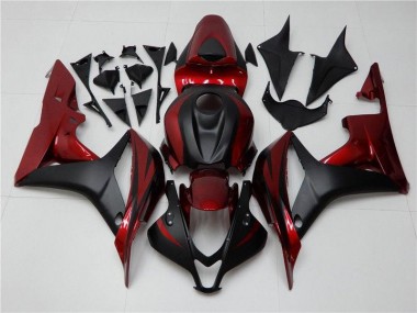 Preisgünstige Honda CBR 600 RR 07-08 Verkleidungen - Rot Schwarz