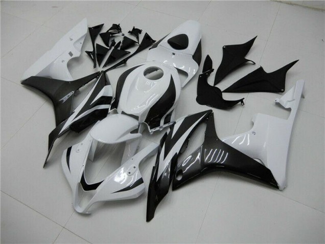 Preisgünstige Honda CBR 600 RR 07-08 Verkleidungen - Weiß Schwarz Preisgünstige Honda CBR 600 RR 07-08 Verkleidungen - Weiß Schwarz