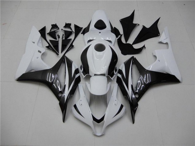 Preisgünstige Honda CBR 600 RR 07-08 Verkleidungen - Weiß Schwarz Preisgünstige Honda CBR 600 RR 07-08 Verkleidungen - Weiß Schwarz