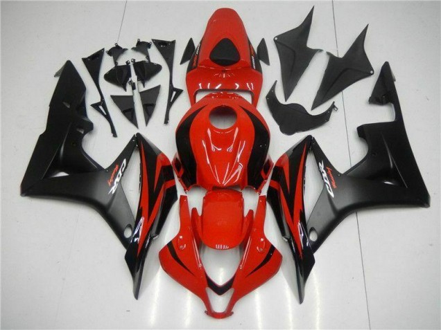 Preisgünstige Honda CBR 600 RR 07-08 Verkleidungen Komplett Sets - Schwarz Rot Preisgünstige Honda CBR 600 RR 07-08 Verkleidungen Komplett Sets - Schwarz Rot