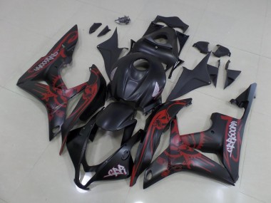 Preisgünstige Honda CBR 600 RR 07-08 Verkleidungen - Schwarz Rot