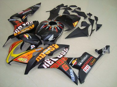 Preisgünstige Honda CBR 600 RR 07-08 Verkleidungen - Matt Schwarzer Rossi