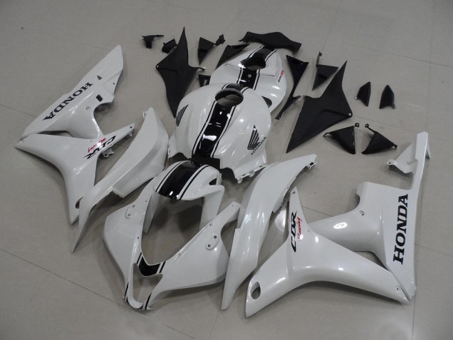 Preisgünstige Honda CBR 600 RR 07-08 Verkleidungen - Perl Weiß mit schwarzen Streifen Preisgünstige Honda CBR 600 RR 07-08 Verkleidungen - Perl Weiß mit schwarzen Streifen
