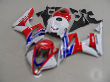 Preisgünstige Honda CBR 600 RR 07-08 Verkleidungen - Weiß Rot Blau Motul
