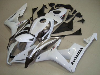 Preisgünstige Honda CBR 600 RR 07-08 Verkleidungen - Weiß Silber