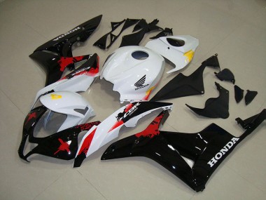 Preisgünstige Honda CBR 600 RR 07-08 Verkleidungen - Weiß Schwarz Rot