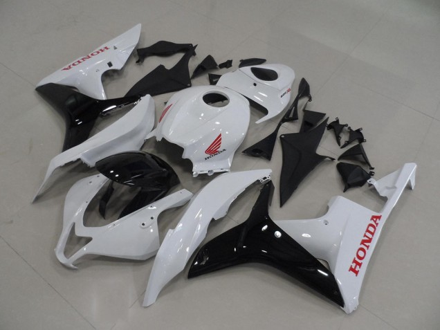 Preisgünstige Honda CBR 600 RR 07-08 Verkleidung - Weiß Schwarz Preisgünstige Honda CBR 600 RR 07-08 Verkleidung - Weiß Schwarz