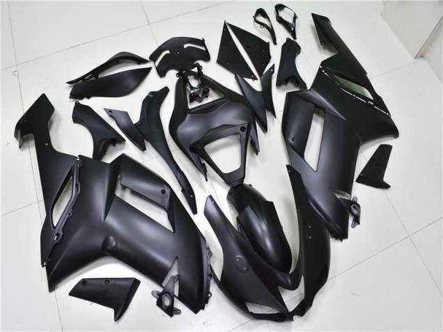 Preisgünstige Kawasaki ZX6R 07-08 Verkleidungen - Matt Schwarz Preisgünstige Kawasaki ZX6R 07-08 Verkleidungen - Matt Schwarz