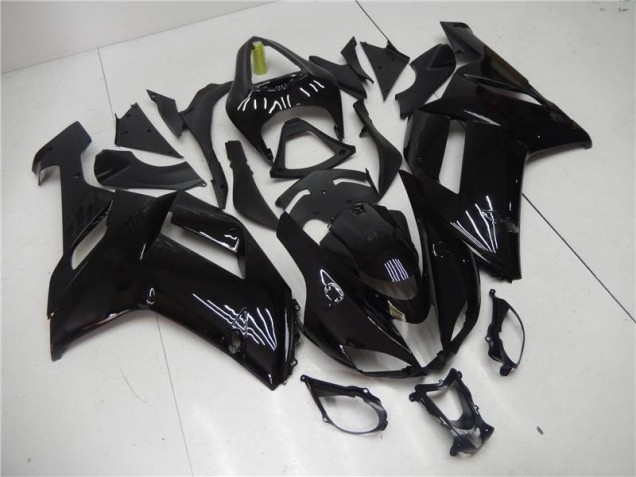 Preisgünstige Kawasaki ZX6R 07-08 Verkleidung - Glänzend Schwarz Preisgünstige Kawasaki ZX6R 07-08 Verkleidung - Glänzend Schwarz