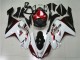 Preisgünstige Kawasaki ZX6R 07-08 Verkleidungen - Weiß Schwarz Rot Preisgünstige Kawasaki ZX6R 07-08 Verkleidungen - Weiß Schwarz Rot
