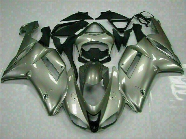 Preisgünstige Kawasaki ZX6R 07-08 Verkleidungen - Silber Preisgünstige Kawasaki ZX6R 07-08 Verkleidungen - Silber
