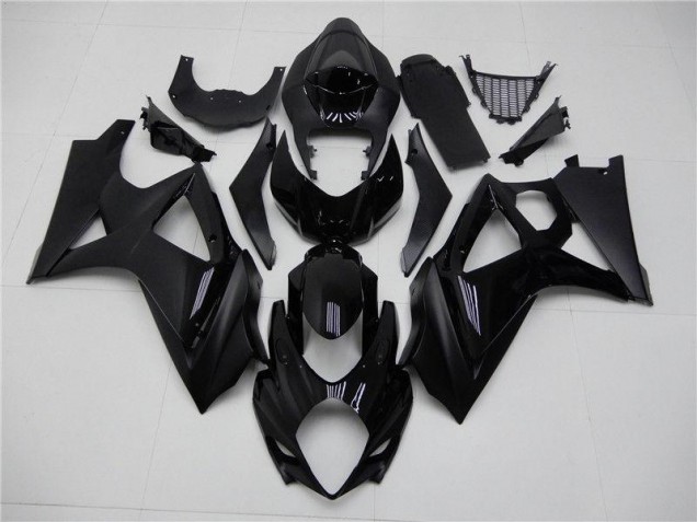Preisgünstige Suzuki GSXR 1000 K7 07-08 Verkleidungen - Matt schwarz Glänzend Preisgünstige Suzuki GSXR 1000 K7 07-08 Verkleidungen - Matt schwarz Glänzend