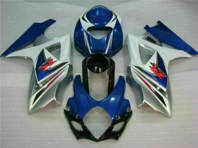 Preisgünstige Suzuki GSXR 1000 K7 07-08 VollVerkleidungen & Plastik - Blau Weiß Preisgünstige Suzuki GSXR 1000 K7 07-08 VollVerkleidungen & Plastik - Blau Weiß