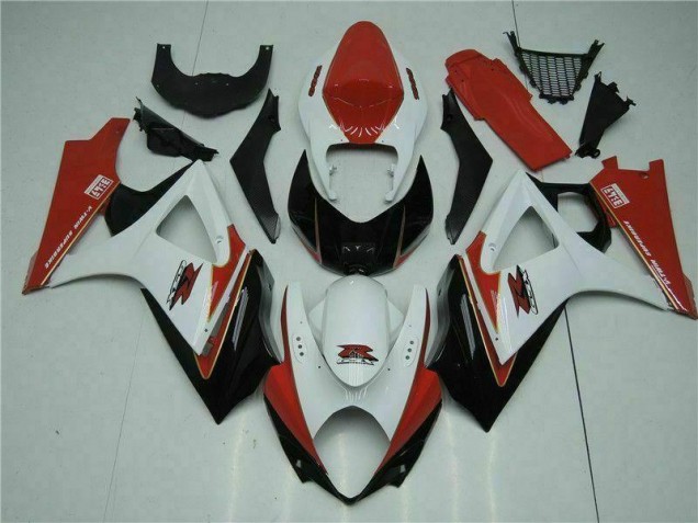 Preisgünstige Suzuki GSXR 1000 K7 07-08 Verkleidung - Rot Weiß Preisgünstige Suzuki GSXR 1000 K7 07-08 Verkleidung - Rot Weiß