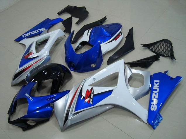 Preisgünstige Suzuki GSXR 1000 K7 07-08 Verkleidungen - Weiß Blau Preisgünstige Suzuki GSXR 1000 K7 07-08 Verkleidungen - Weiß Blau