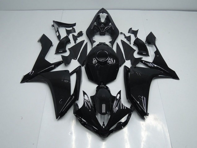 Preisgünstige Yamaha R1 07-08 Verkleidungen - Glänzend Schwarz Preisgünstige Yamaha R1 07-08 Verkleidungen - Glänzend Schwarz