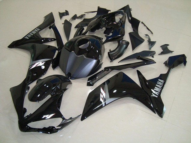 Preisgünstige Yamaha R1 07-08 Verkleidungen - Glänzend Schwarz Weiß Preisgünstige Yamaha R1 07-08 Verkleidungen - Glänzend Schwarz Weiß