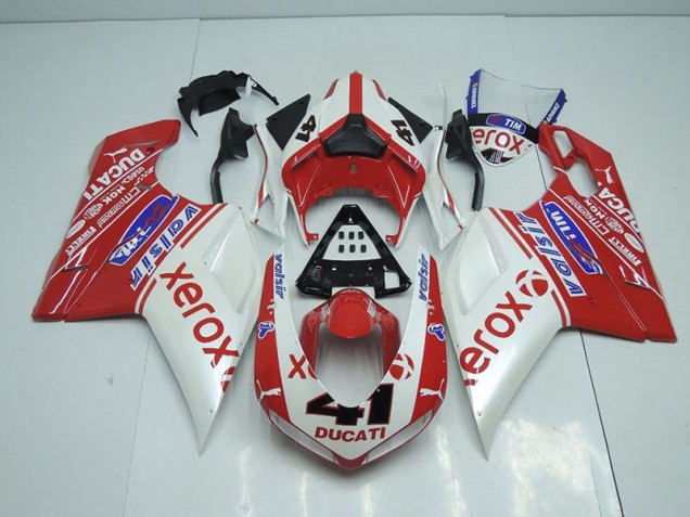 Preisgünstige Ducati 848 1098 1198 07-14 Verkleidungen - Perl Weiß Neu Xerox Preisgünstige Ducati 848 1098 1198 07-14 Verkleidungen - Perl Weiß Neu Xerox