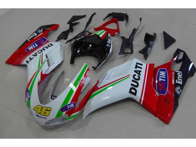 Preisgünstige Ducati 848 1098 1198 07-14 Verkleidungen - Rot Weiß Gelb 46 Preisgünstige Ducati 848 1098 1198 07-14 Verkleidungen - Rot Weiß Gelb 46