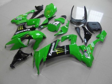 Preisgünstige Kawasaki ZX10R 08-10 Verkleidungen - Grünes Monster 41