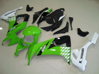 Preisgünstige Kawasaki ZX10R 08-10 Verkleidungen - Limetten Grün