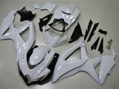 Preisgünstige Suzuki GSXR 600 / 750 K8 08-10 Verkleidungen - Glänzend Weiß