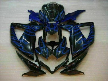 Preisgünstige Suzuki GSXR 600 / 750 K8 08-10 Verkleidungen - Blau Schwarz