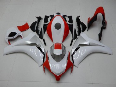 Preisgünstige Honda CBR 1000 RR 08-11 Verkleidungen - Weiß Rot