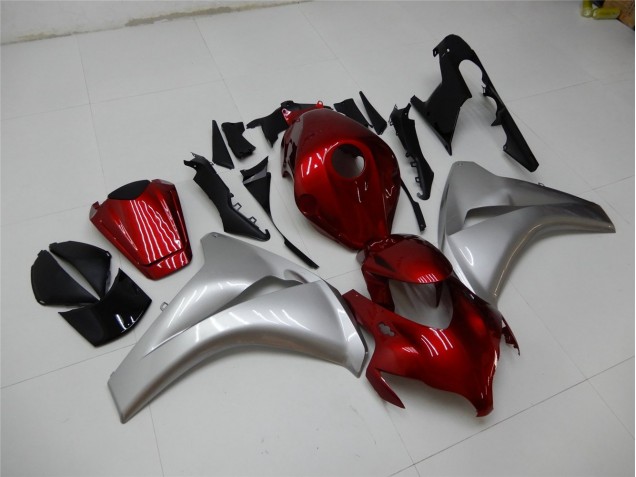 Preisgünstige Honda CBR 1000 RR 08-11 Verkleidungen - Rot Silber Preisgünstige Honda CBR 1000 RR 08-11 Verkleidungen - Rot Silber