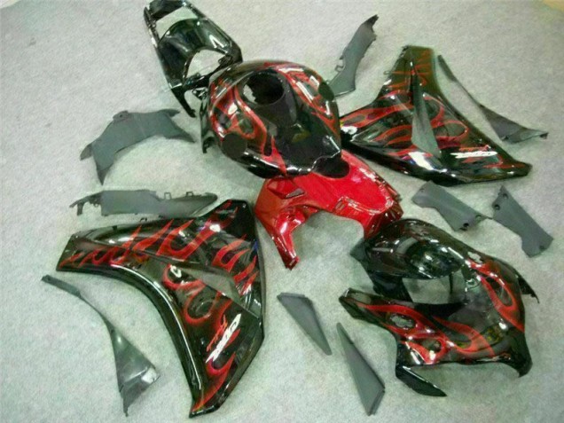 Preisgünstige Honda CBR 1000 RR 08-11 Verkleidung - Rot Flamme Preisgünstige Honda CBR 1000 RR 08-11 Verkleidung - Rot Flamme