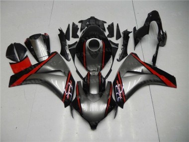 Preisgünstige Honda CBR 1000 RR 08-11 Verkleidungen - Graues Rot Schwarz