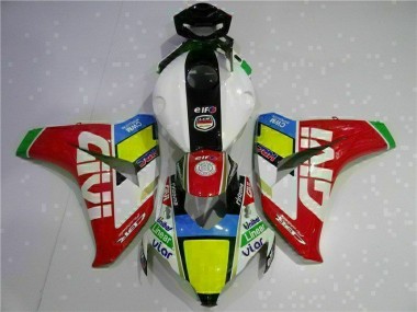 Preisgünstige Honda CBR 1000 RR 08-11 Verkleidungen Komplett Sets - Rot Weiß