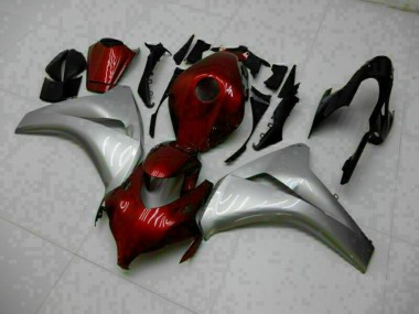 Preisgünstige Honda CBR 1000 RR 08-11 Vollverkleidung - Rot Silber