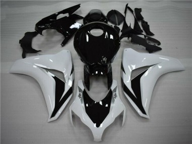 Preisgünstige Honda CBR 1000 RR 08-11 Verkleidungen Komplett Sets - Weiß Schwarz