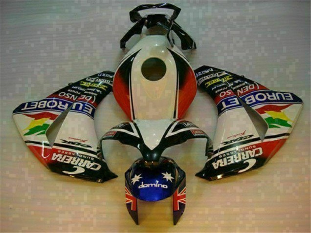 Preisgünstige Honda CBR 1000 RR 08-11 Vollverkleidung - Weiß Blau Preisgünstige Honda CBR 1000 RR 08-11 Vollverkleidung - Weiß Blau