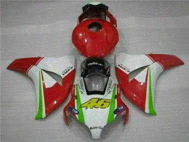 Preisgünstige Honda CBR 1000 RR 08-11 Verkleidung - Rot Weiß