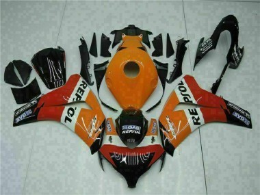Preisgünstige Honda CBR 1000 RR 08-11 VollVerkleidungen & Plastik - Orange Repsol